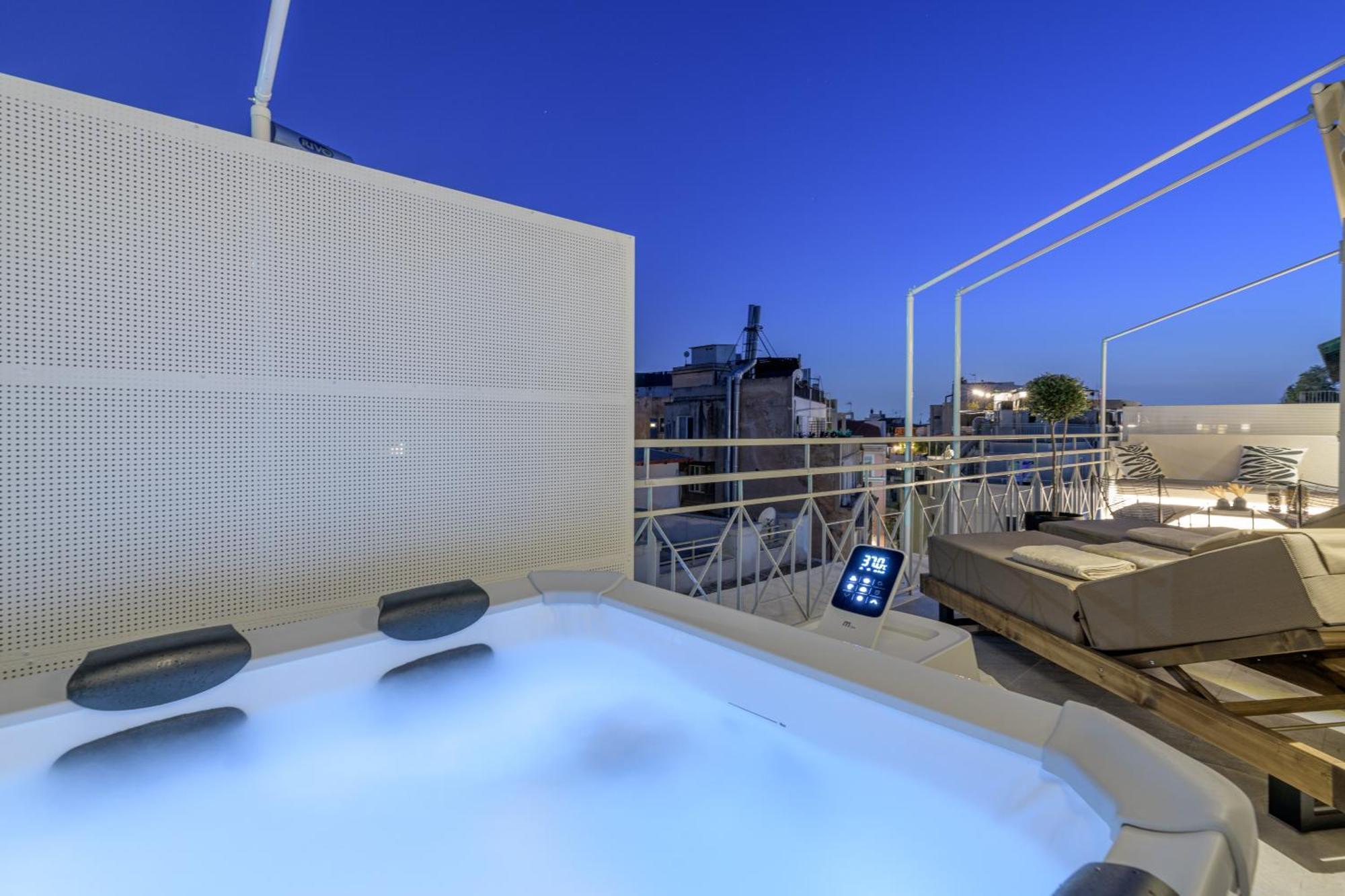 Central Sunny Loft With Plunge Pool Athens Luaran gambar