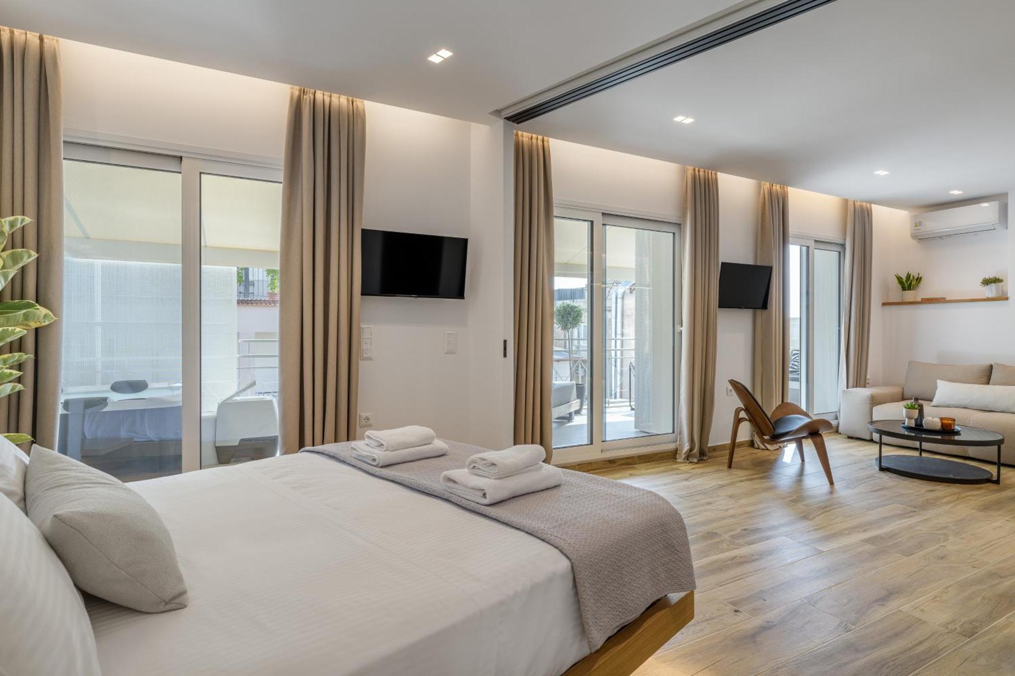 Central Sunny Loft With Plunge Pool Athens Luaran gambar