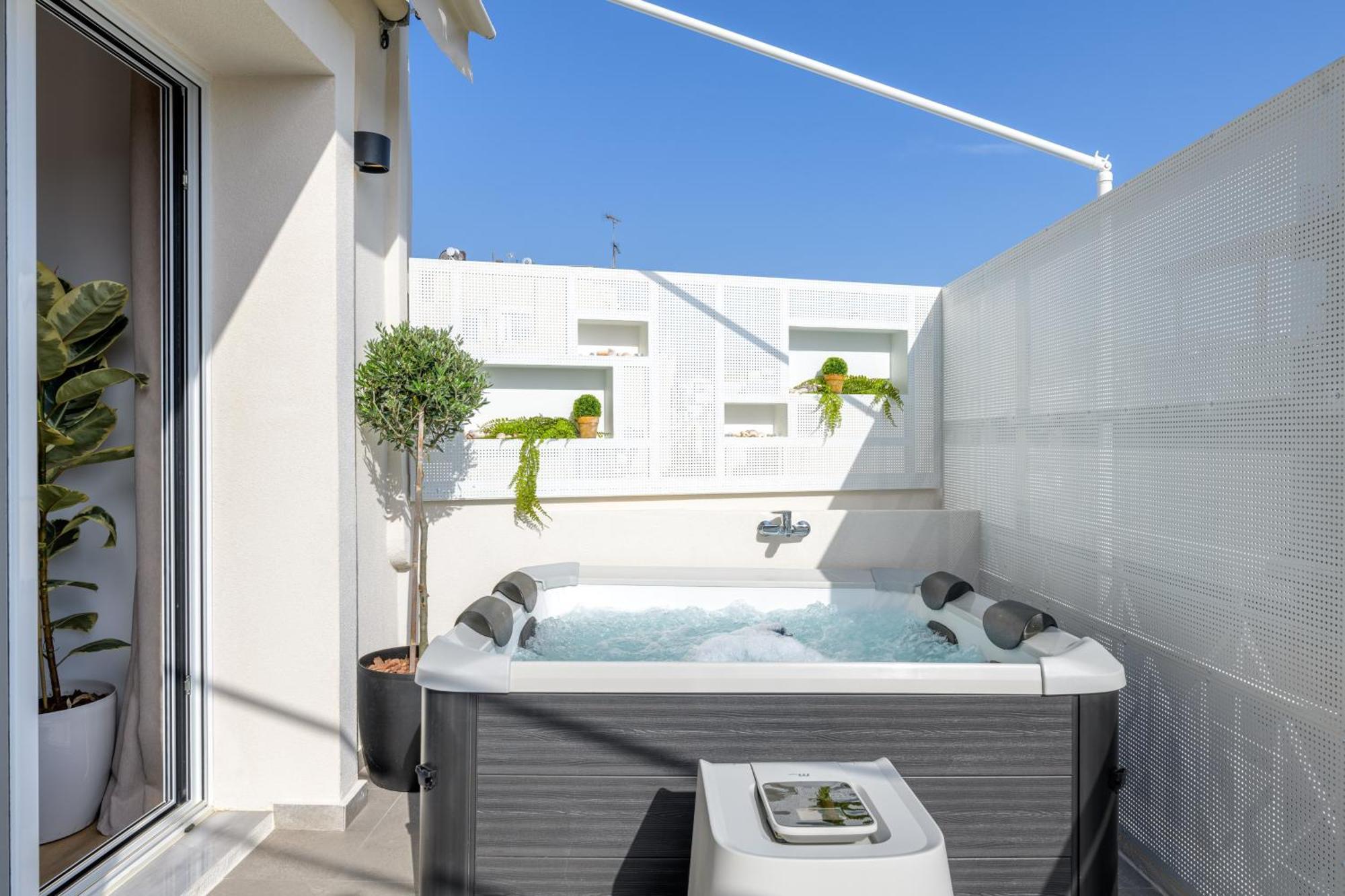 Central Sunny Loft With Plunge Pool Athens Luaran gambar